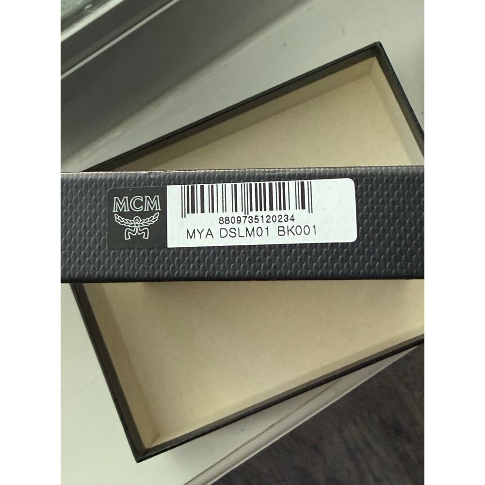 MCM Travia Quilted Leather Card Case – Authentic Black NWT - Picture 6 of 15